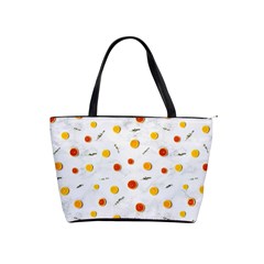 Citrus Thyme Classic Shoulder Handbag by WensdaiAmbrose