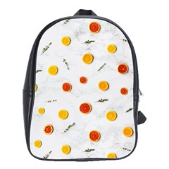 Citrus Thyme School Bag (large) by WensdaiAmbrose