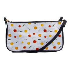 Citrus Thyme Shoulder Clutch Bag by WensdaiAmbrose