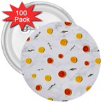 Citrus Thyme 3  Buttons (100 pack)  Front