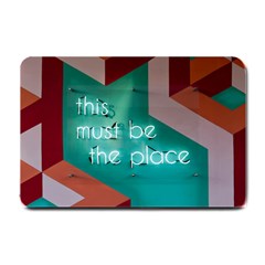 This Must Be The Place    Small Doormat  by WensdaiAmbrose