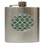 ML 5-8 Hip Flask (6 oz) Front