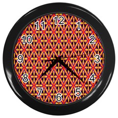 Ml 5-9 Wall Clock (black) by ArtworkByPatrick