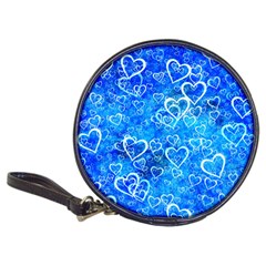 Valentine Heart Love Blue Classic 20-cd Wallets by Mariart