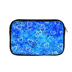 Valentine Heart Love Blue Apple Macbook Pro 13  Zipper Case by Mariart