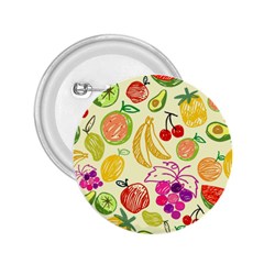 Seamless Pattern Fruit 2 25  Buttons by Mariart