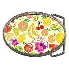 Seamless Pattern Fruit Belt Buckles by Mariart