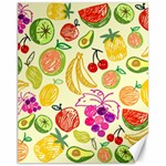 Seamless Pattern Fruit Canvas 11  x 14  10.95 x13.48  Canvas - 1