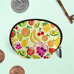 Seamless Pattern Fruit Accessory Pouch (small) by Mariart