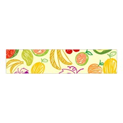 Seamless Pattern Fruit Velvet Scrunchie by Mariart