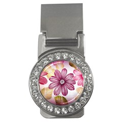 Star Flower Money Clips (cz)  by Mariart