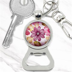 Star Flower Bottle Opener Key Chains by Mariart