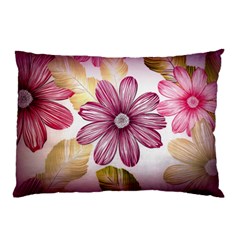 Star Flower Pillow Case (two Sides) by Mariart