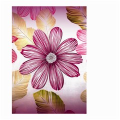 Star Flower Small Garden Flag (two Sides) by Mariart