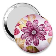 Star Flower 3  Handbag Mirrors by Mariart