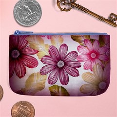 Star Flower Large Coin Purse by Mariart