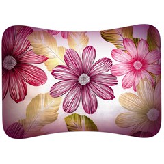 Star Flower Velour Seat Head Rest Cushion