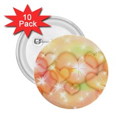 Valentine Heart Love Pink 2.25  Buttons (10 pack) 