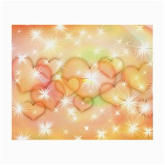 Valentine Heart Love Pink Small Glasses Cloth (2-Side)