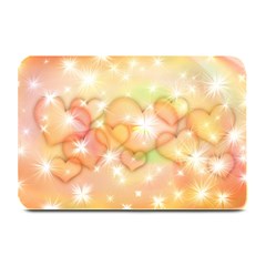 Valentine Heart Love Pink Plate Mats