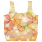 Valentine Heart Love Pink Full Print Recycle Bag (XL) Front