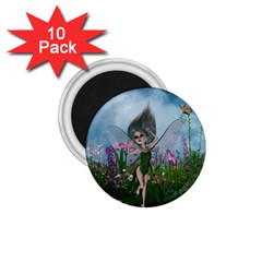 Cute Little Fairy 1 75  Magnets (10 Pack)  by FantasyWorld7