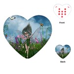 Cute Little Fairy Playing Cards (Heart) Front