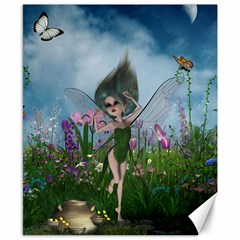 Cute Little Fairy Canvas 8  X 10  by FantasyWorld7