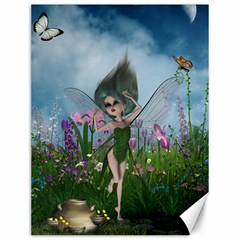 Cute Little Fairy Canvas 12  X 16  by FantasyWorld7