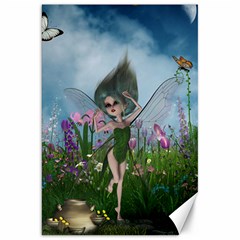 Cute Little Fairy Canvas 20  X 30  by FantasyWorld7