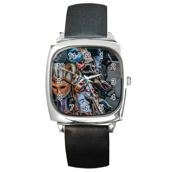 The Fools Square Metal Watch