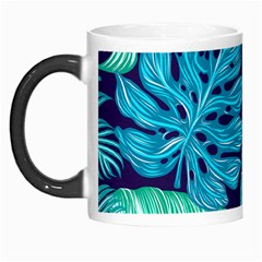 Tropical Greens Leaves Banana Morph Mugs by Mariart