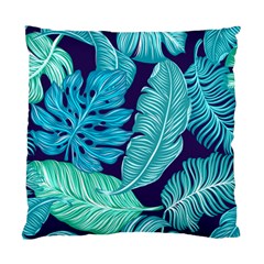 Tropical Greens Leaves Banana Standard Cushion Case (two Sides) by Mariart