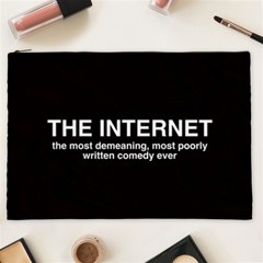 The Internet Cosmetic Bag (xxl) by WensdaiAmbrose