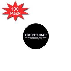 The Internet 1  Mini Magnets (100 Pack)  by WensdaiAmbrose