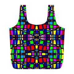 Ml 6-1 Full Print Recycle Bag (l) by ArtworkByPatrick