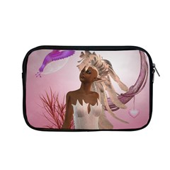 Wonderful Fairy With Feather Hair Apple Macbook Pro 13  Zipper Case by FantasyWorld7