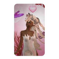 Wonderful Fairy With Feather Hair Memory Card Reader (rectangular) by FantasyWorld7