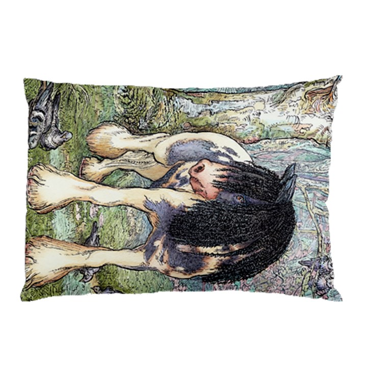 Foal at pearl wood - by LaRenard Pillow Case (Two Sides)