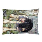 Foal at pearl wood - by LaRenard Pillow Case (Two Sides) Back