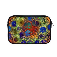 Time Clock Distortion Apple Macbook Pro 13  Zipper Case by Mariart