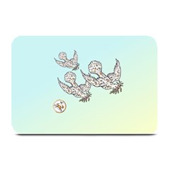 Peace Doves - Colourglide -  By Larenard Plate Mats by LaRenard