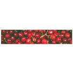 Cherries Jubilee Small Flano Scarf Front