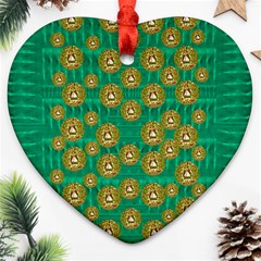 Elf Juice Ornament (heart) by pepitasart