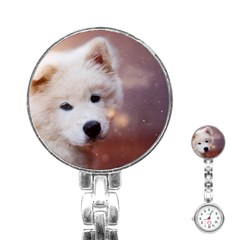 Puppy Love Stainless Steel Nurses Watch by WensdaiAmbrose