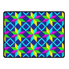 Pattern Star Abstract Background Double Sided Fleece Blanket (small)  by Pakrebo