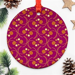 Pattern Wallpaper Seamless Abstract Ornament (round) by Pakrebo