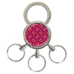 Pattern Wallpaper Seamless Abstract 3-ring Key Chains by Pakrebo