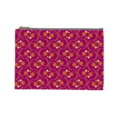 Pattern Wallpaper Seamless Abstract Cosmetic Bag (large) by Pakrebo