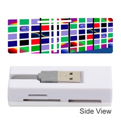 Color Graffiti Pattern Geometric Memory Card Reader (stick) by Pakrebo